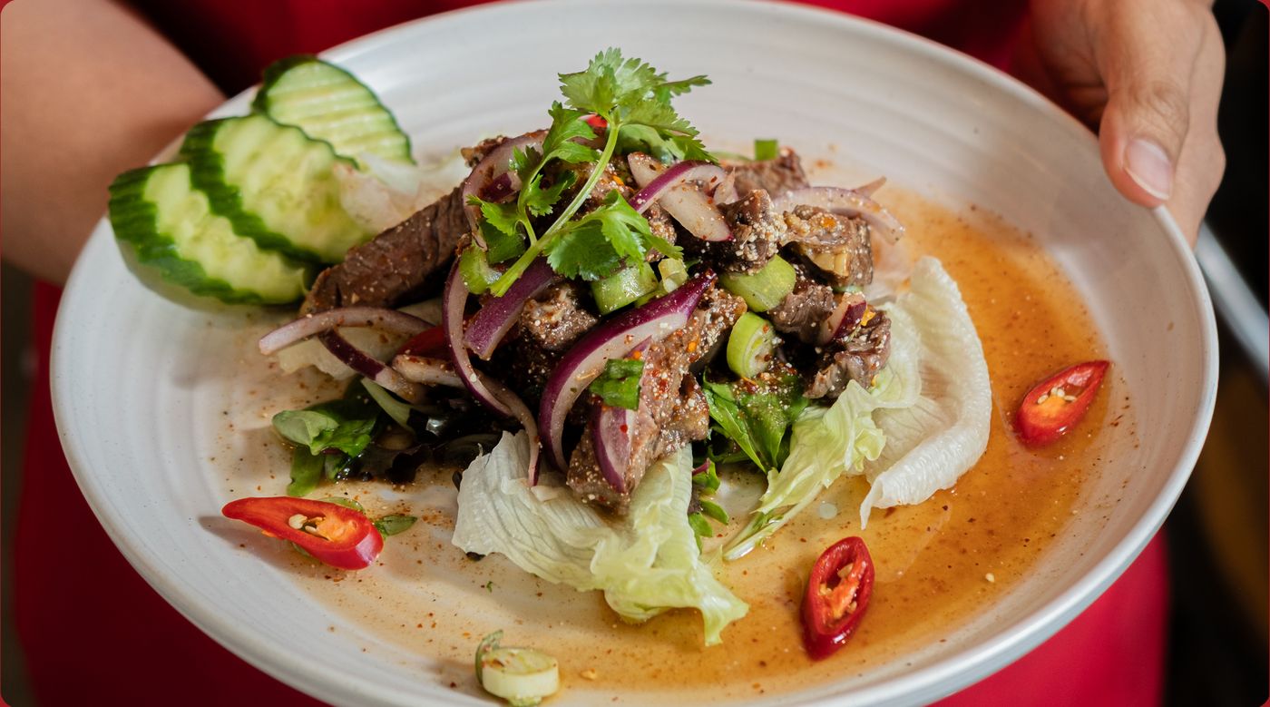 Thai beef salad